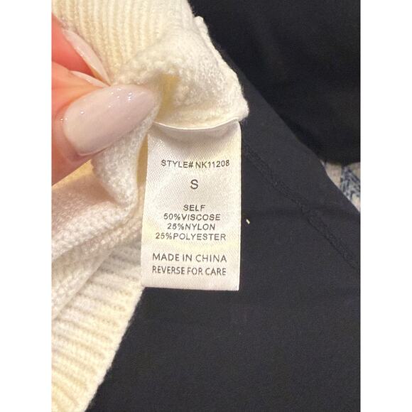 LUMIÈRE USA Flag Crewneck Sweater – Size S - Picture 3 of 4